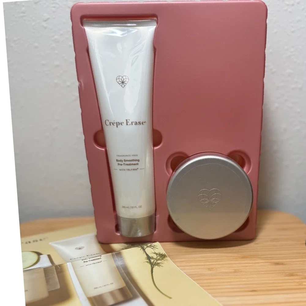 Crepe Erase 2-Step Advanced Body Treatment System 10oz Lavender Honey New